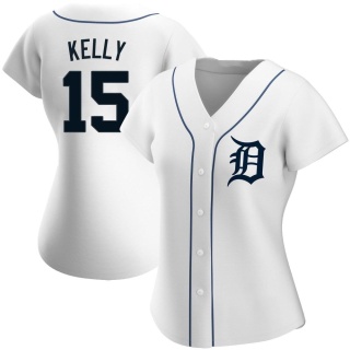 Carson Kelly Men's Detroit Tigers Snake Skin City Jersey - Black Authentic